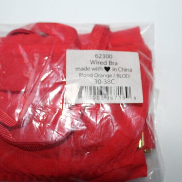 We are HAH Free People Wired Bra Blood Orange 30-38C - Picture 4 of 4